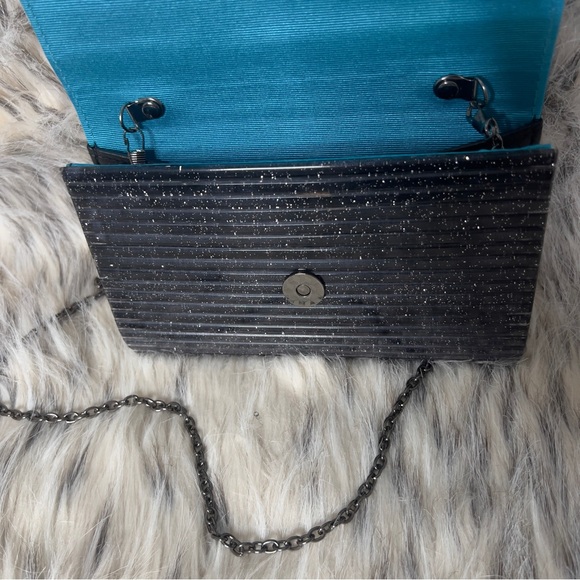 Kurt Geiger London Crystal Embellished Party Envelope Clutch.